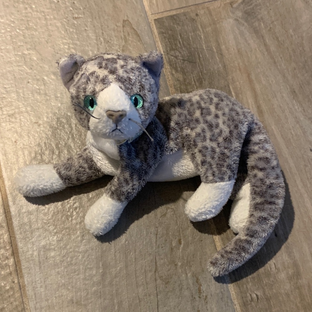 Ty Beanie Baby Cat Toy - Purr